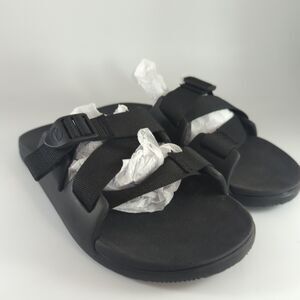 Chaco Chillos Slide Men's Comfort Sport Sandals, Size 8, Black
